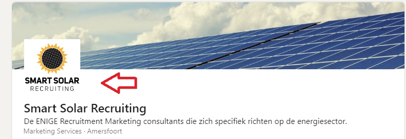 Banner en Logo Smart Solar Recruiting